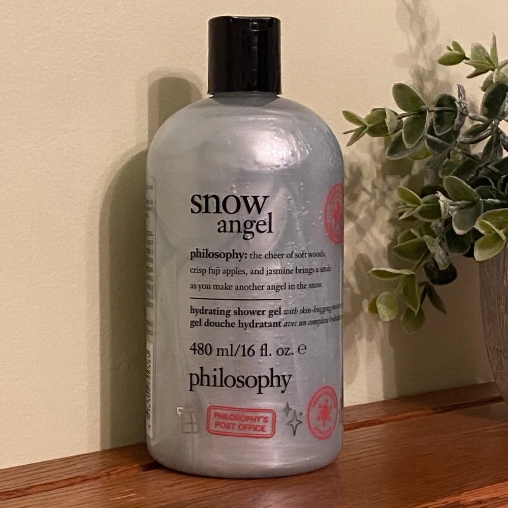 NEW Philosophy Snow Angel Shampoo Shower Gel & Bubble Bath 16 oz.